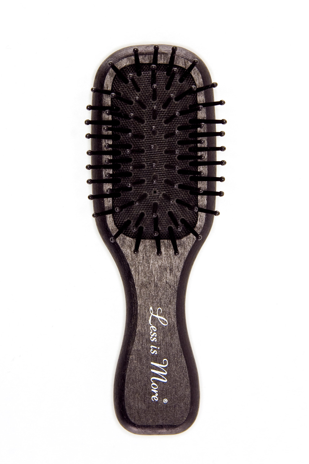 Minibrush BLACK - perie din lemn de fag